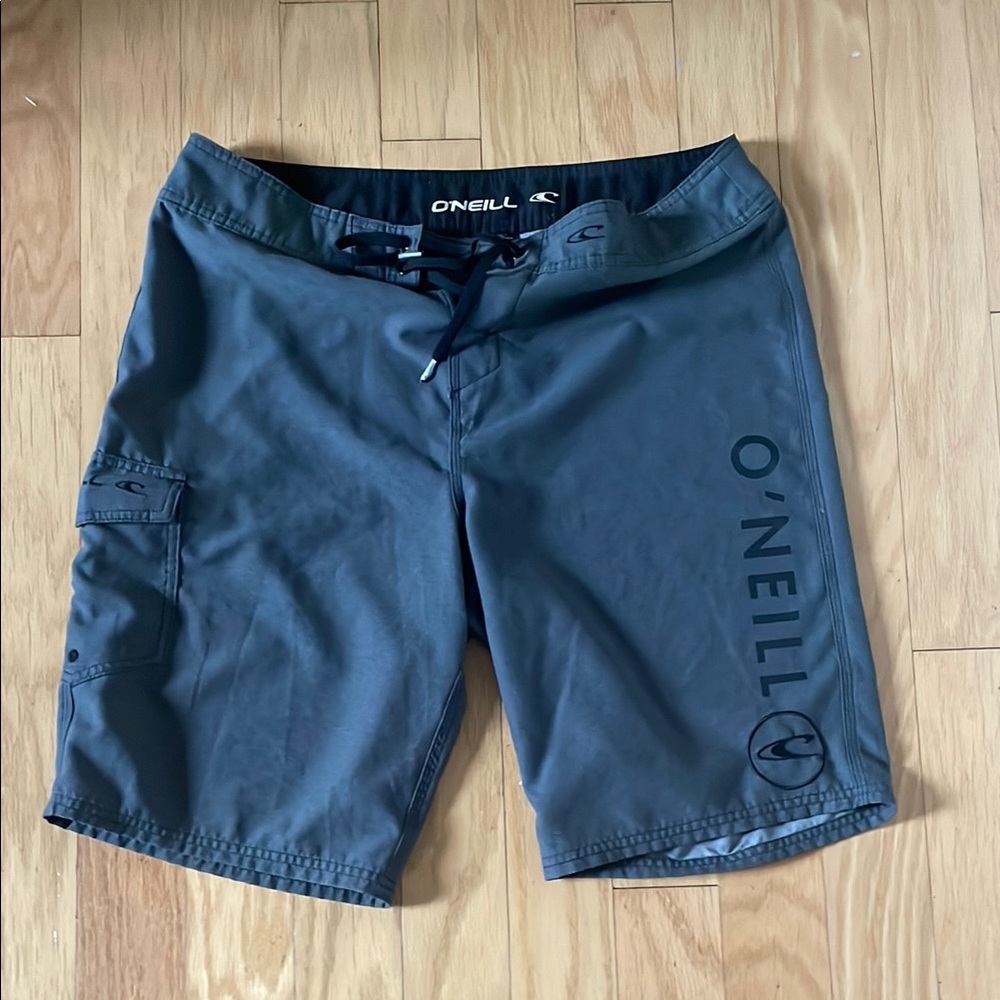 O'Neill Men's Gray board Shorts 34